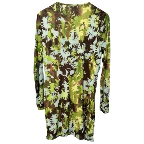 Future Collection Green Floral BodyCon Mini Dress - Picture 6 of 13